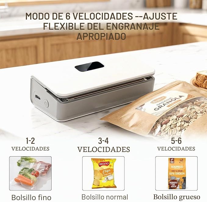 Seladora de Embalagens Plásticas Portátil
