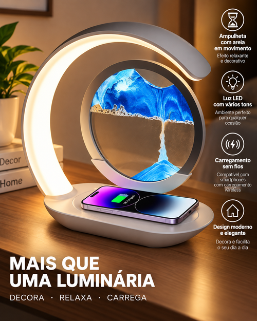 Luminária Ampulheta