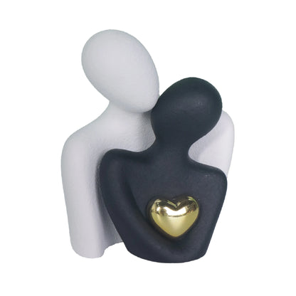 Escultura de casal