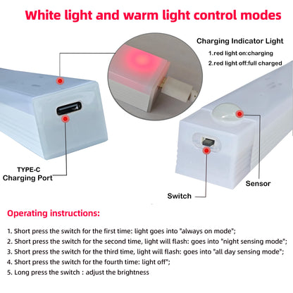 Wireless LED Night Lights, Motion Sensor Lights, Closet Kitchen Night Lights, Bedroom Detector Light, Cabinet Staircase Backlit
