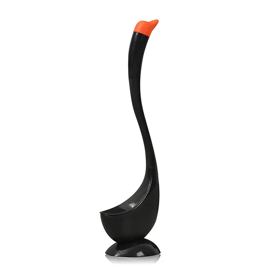 Escova Sanitária em Formato de Cisne com Suporte