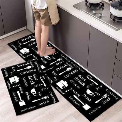 Tapete antiderrapante para a cozinha