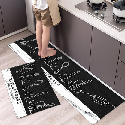 Tapete antiderrapante para a cozinha