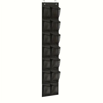 Sapateira de porta com 14, 24 ou 40 bolsos de tela