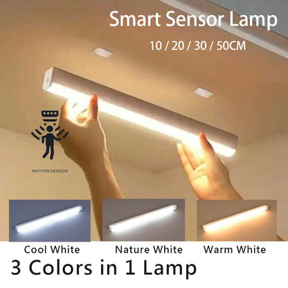 Wireless LED Night Lights, Motion Sensor Lights, Closet Kitchen Night Lights, Bedroom Detector Light, Cabinet Staircase Backlit