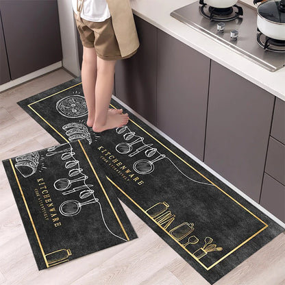 Tapete antiderrapante para a cozinha