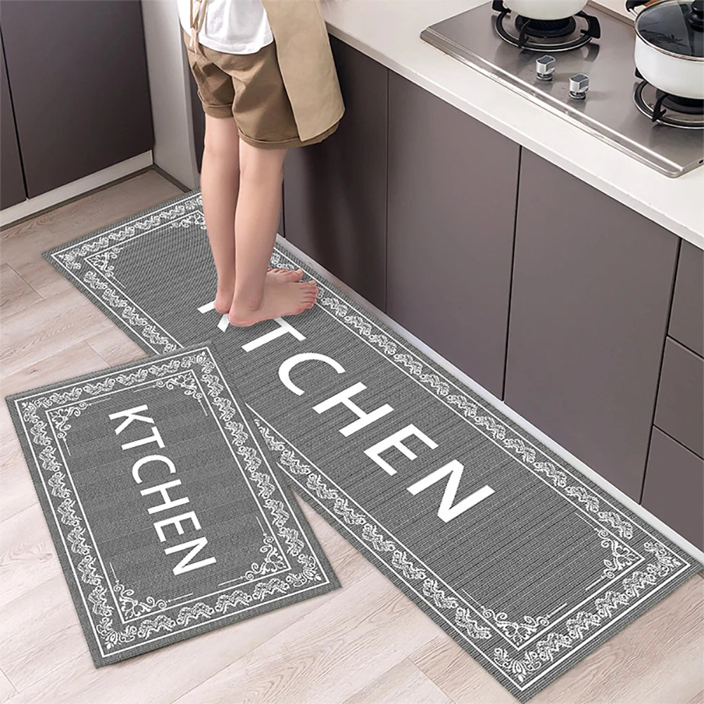 Tapete antiderrapante para a cozinha