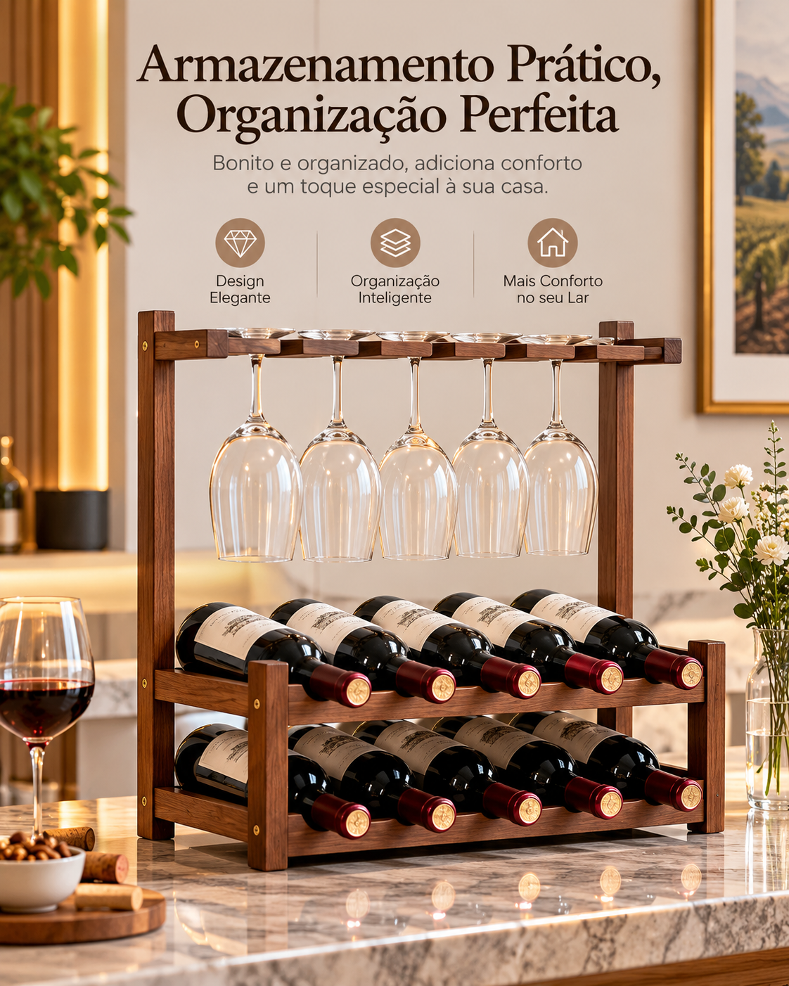 Suporte para Vinho