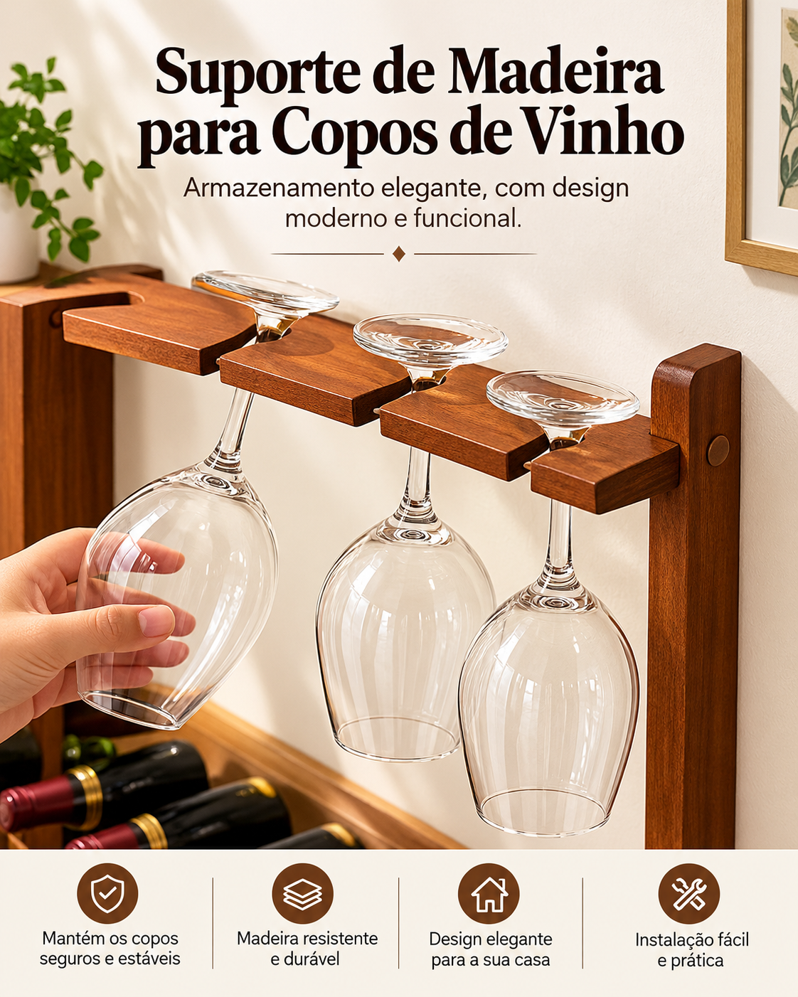 Suporte para Vinho