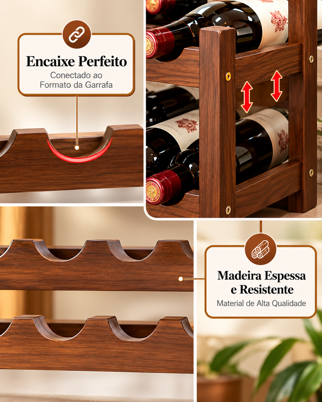 Suporte para Vinho